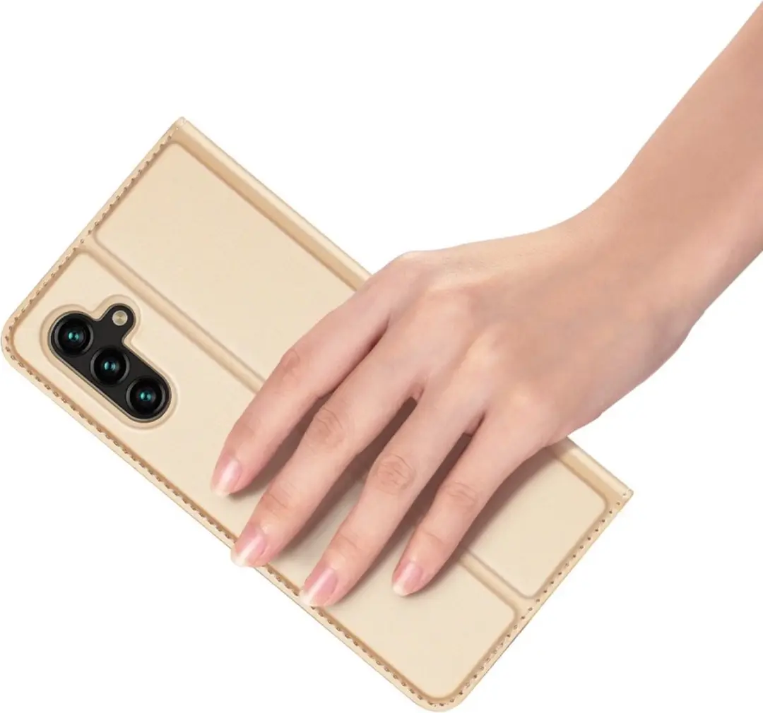 Dux Ducis Samsung Galaxy A04s Hoesje - Goud