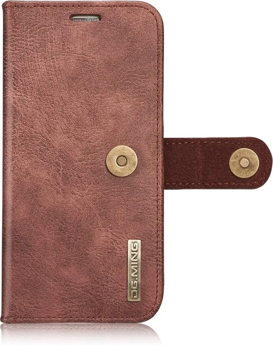 DG.MING Hoesje Samsung Galaxy S7 Book Case - Rood