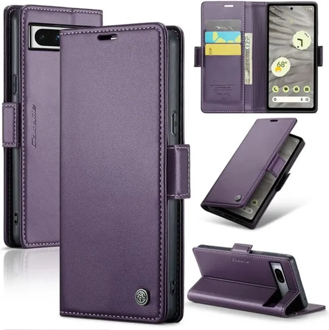 Caseme Wallet Case Paars