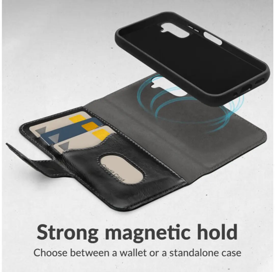 Mobilize Magnet Gelly Telefoonhoesje Samsung Galaxy A35 - Zwart