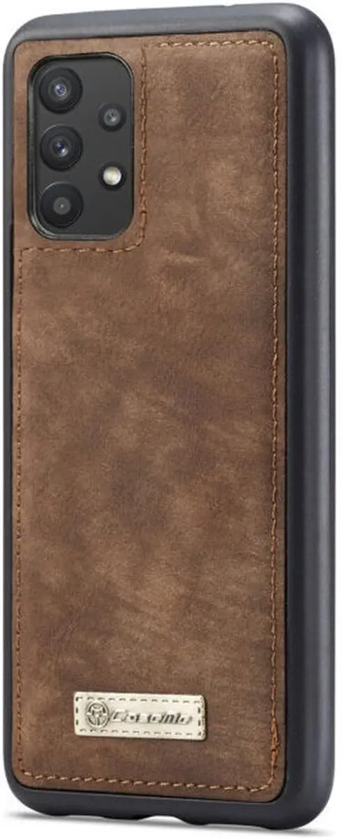 Caseme 008 Book Case Samsung Galaxy A32 5G - 8 Pasjes - Bruin