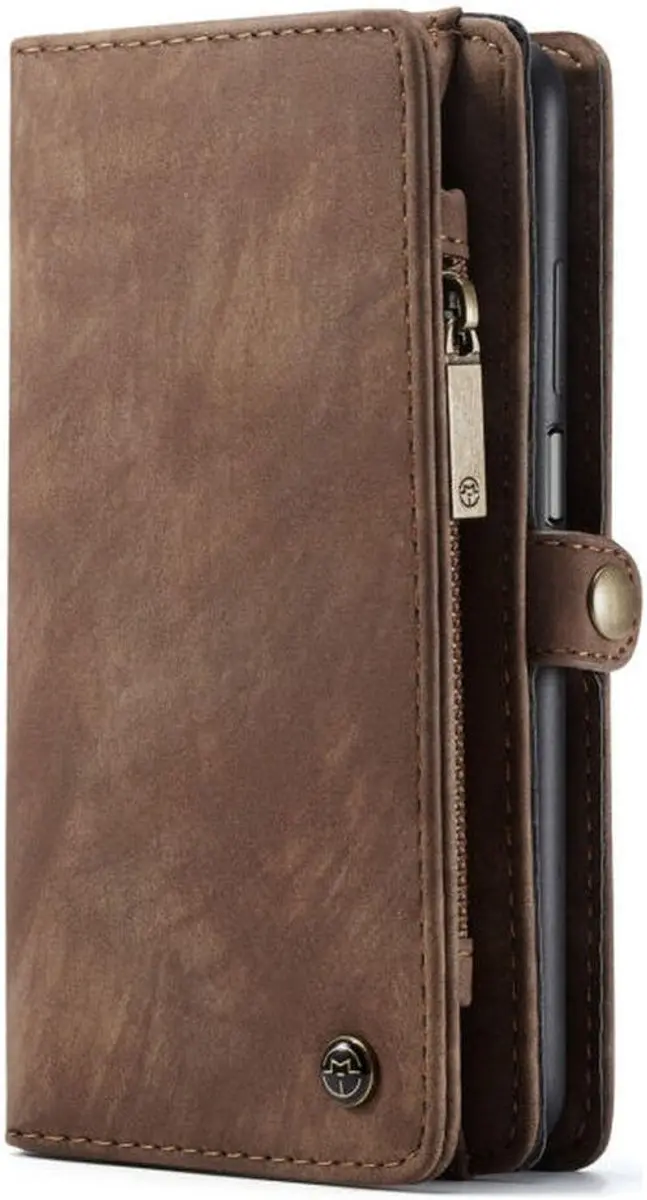 Caseme 008 Book Case Samsung Galaxy A32 5G - 8 Pasjes - Bruin