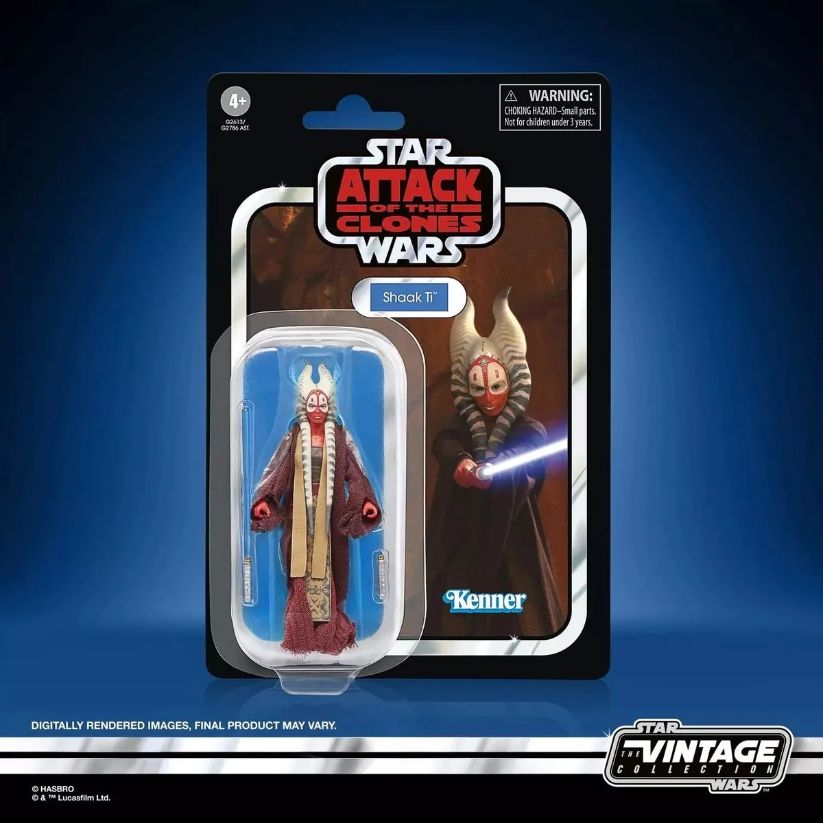 Hasbro Star Wars Episode II Vintage Shaak Ti Action Figure 10cm - Multi