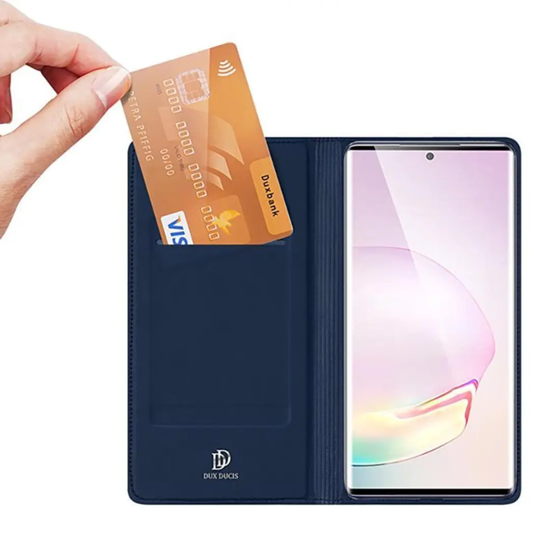 Dux Ducis Pro Series Hoes Samsung Galaxy Note20 - Blauw - afbeelding 6 van 6