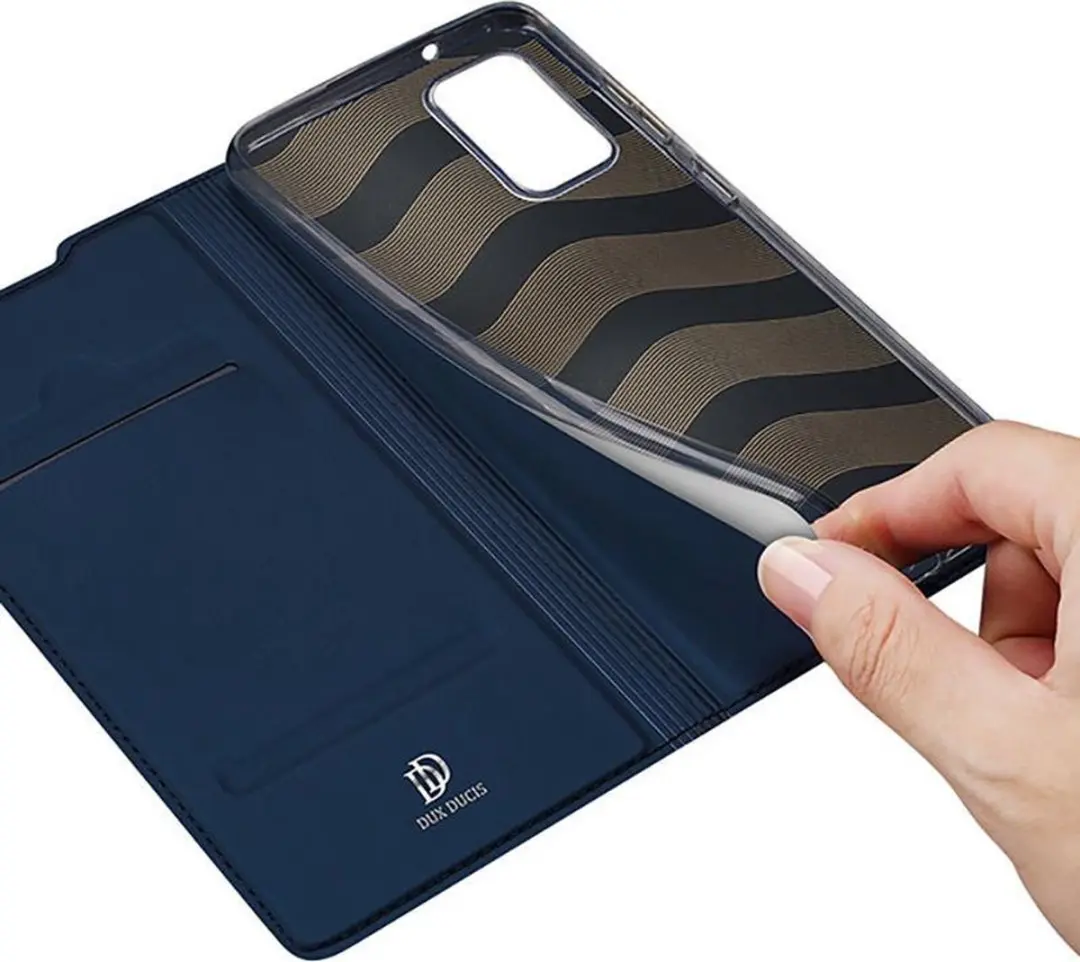 Dux Ducis Pro Series Hoes Samsung Galaxy Note20 - Blauw