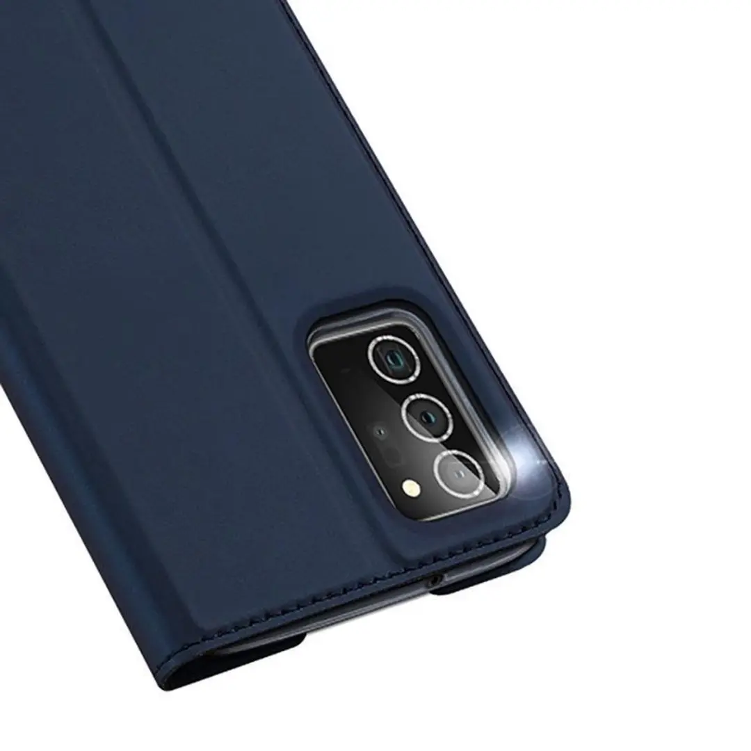 Dux Ducis Pro Series Hoes Samsung Galaxy Note20 - Blauw