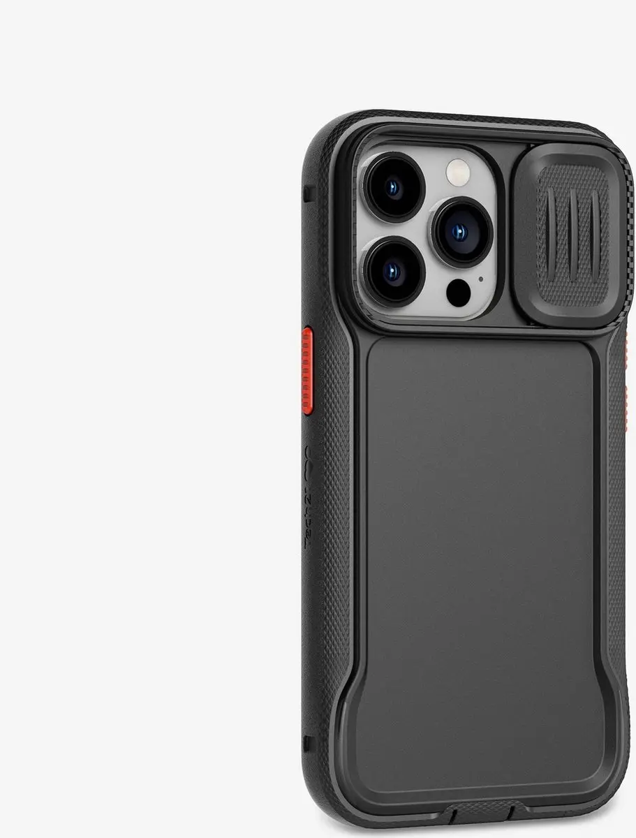 Tech21 Evo Max Backcover iPhone 13 Pro - Holsterhoes Zwart