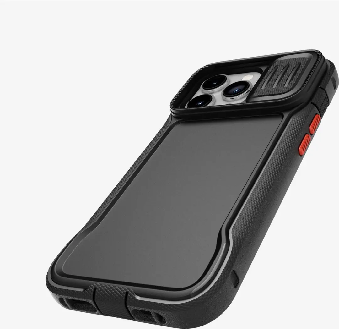 Tech21 Evo Max Backcover iPhone 13 Pro - Holsterhoes Zwart