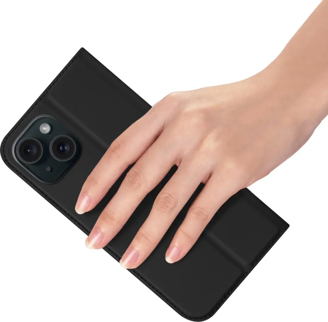 Dux Ducis iPhone 15 Plus Hoesje - Zwart
