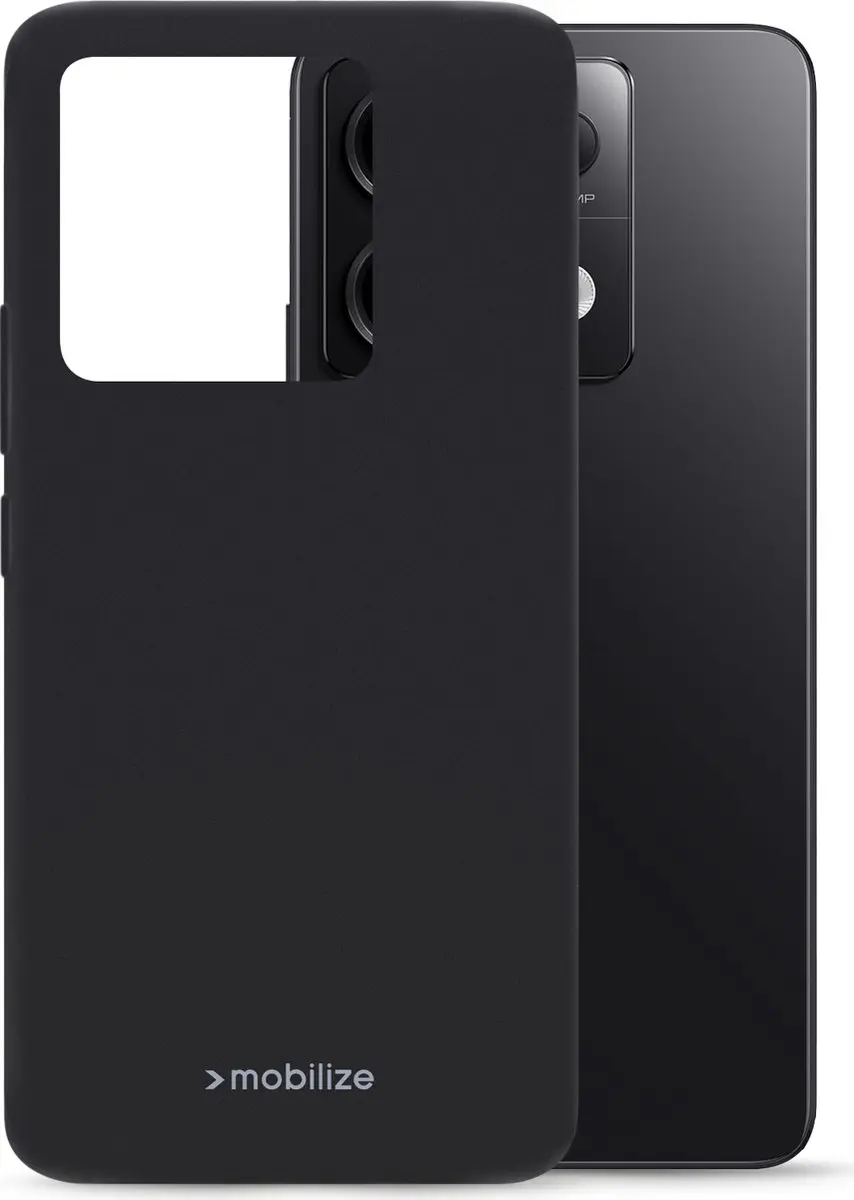 Mobilize POCO X6 Telefoonhoesje - TPU/Rubber Gelly - Zwart