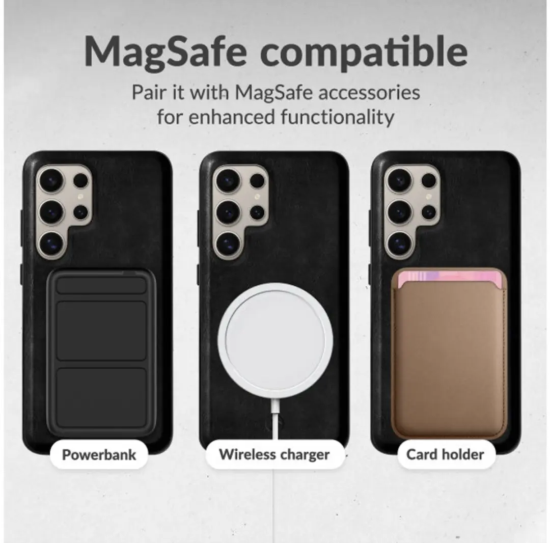 Mobilize Bookcase Hoesje Samsung Galaxy S25 Edge - MOB-PTIOGWCBMC-GALS25S5G - Zwart - 4 Pasjes