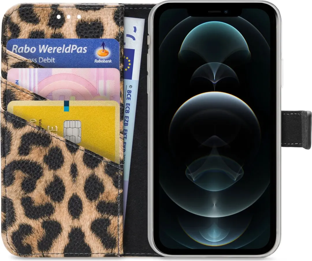 My Style MSFWLT1203 Telefoonhoesje iPhone 12 Pro Max - Bruin - afbeelding 6 van 6