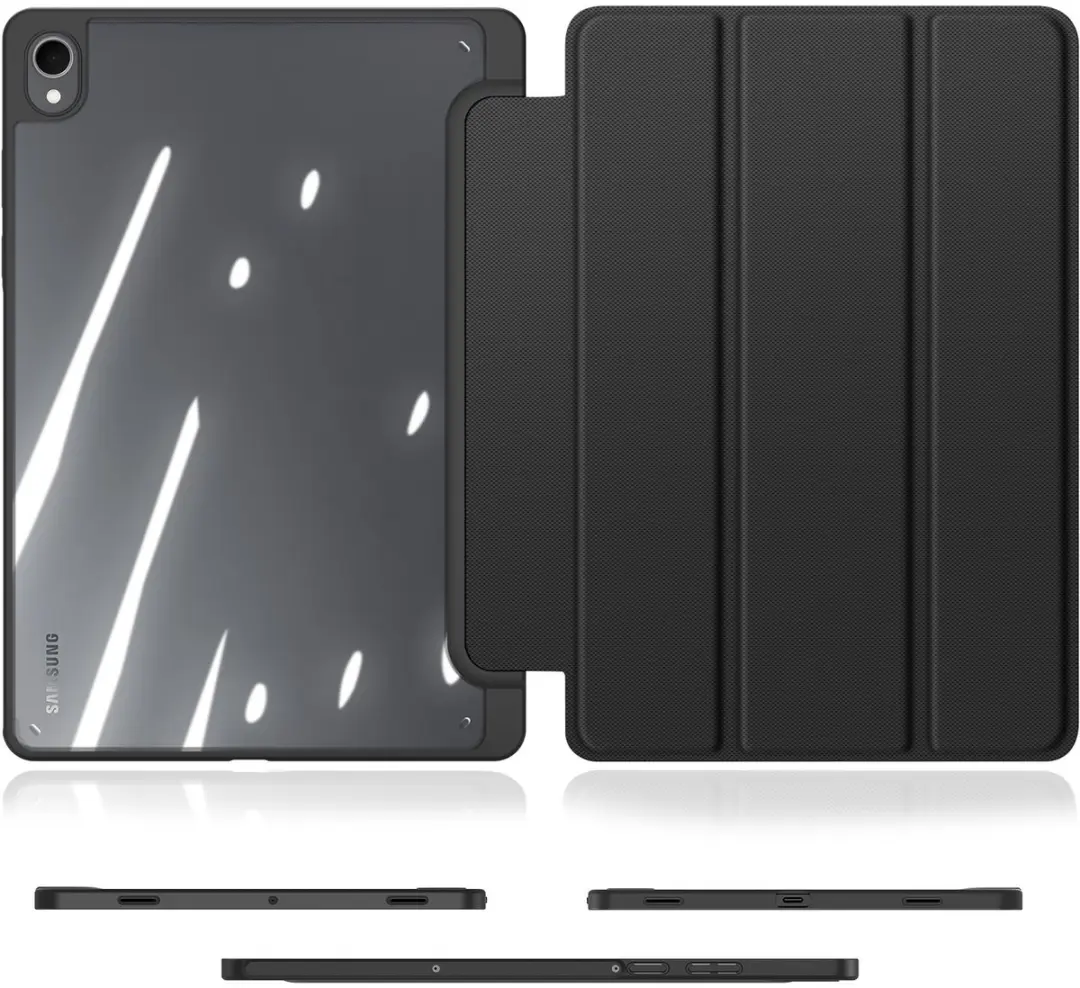 Dux Ducis Tablethoes Samsung Galaxy Tab S11 - Zwart