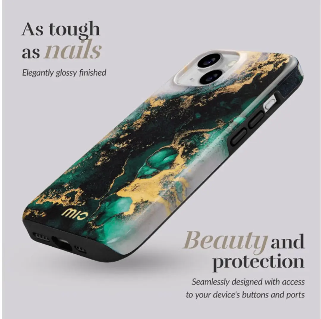 Mobilize MIO Green Marble iPhone Air Hoesje - Magsafe - MIOGMIPH17AIR