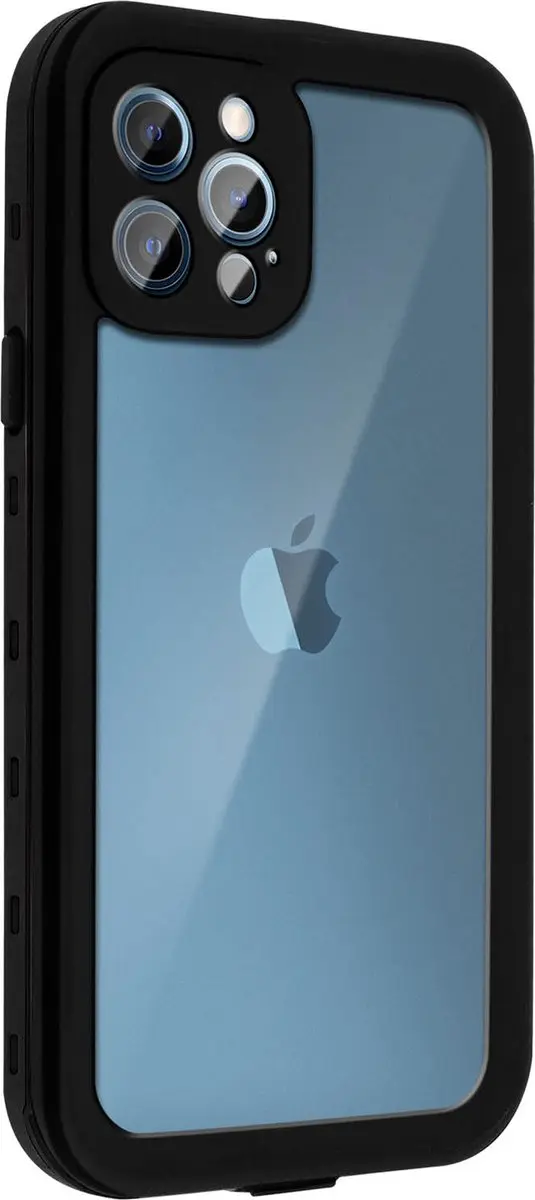 Redpepper Hoesje iPhone 12 Pro Waterdicht Zwart - BACK-REDP-BK-12PR
