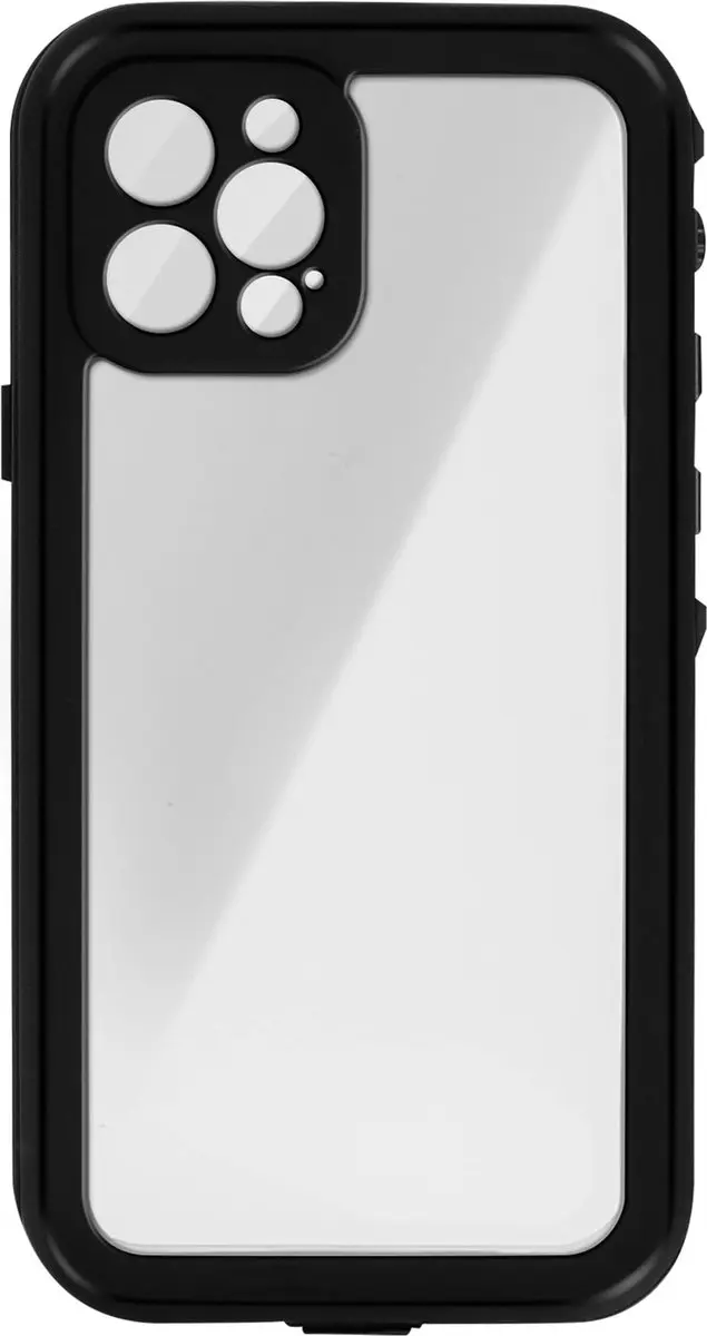 Redpepper Hoesje iPhone 12 Pro Waterdicht Zwart - BACK-REDP-BK-12PR