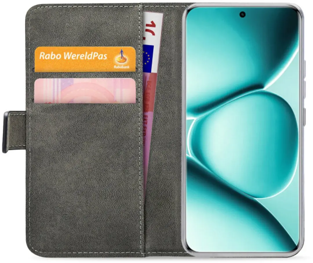 Mobilize Classic Gelly Wallet Bookcase Xiaomi Redmi Note 15 Pro Plus - Pasjeshouder - Zwart