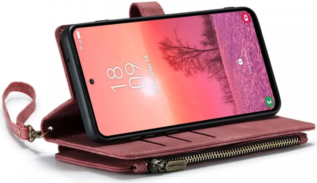 Caseme C30 Hoesje Samsung Galaxy A35 - Rood