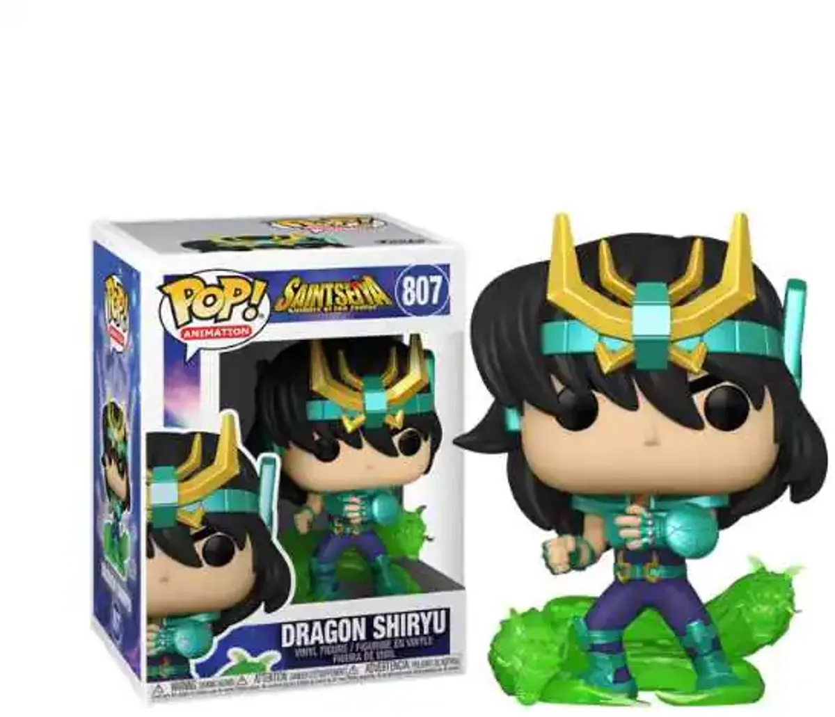 Funko POP! Saint Seiya Dragon Shiryu Verzamelfiguur - 9cm - Multicolours - afbeelding 6 van 6
