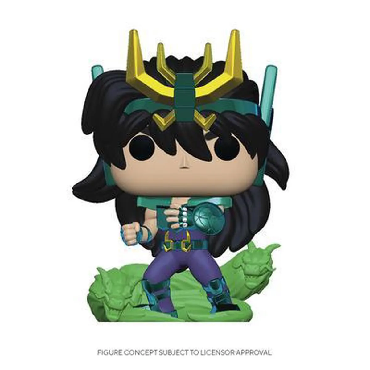 Funko POP! Saint Seiya Dragon Shiryu Verzamelfiguur - 9cm - Multicolours