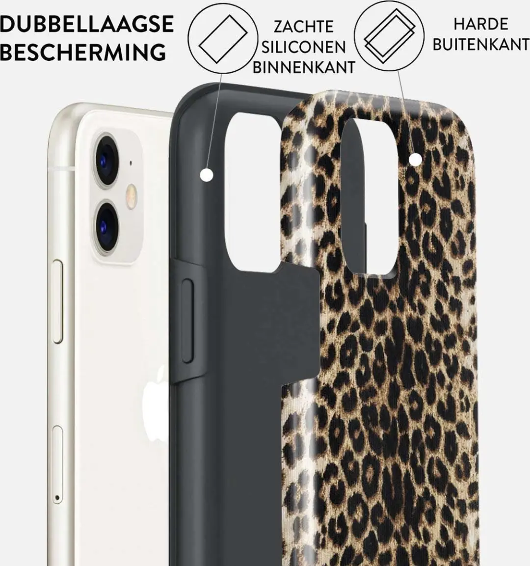 Burga Tough Case BRGTOUGHCASEIP11PY - iPhone 11 Hoesje - Meerkleurig