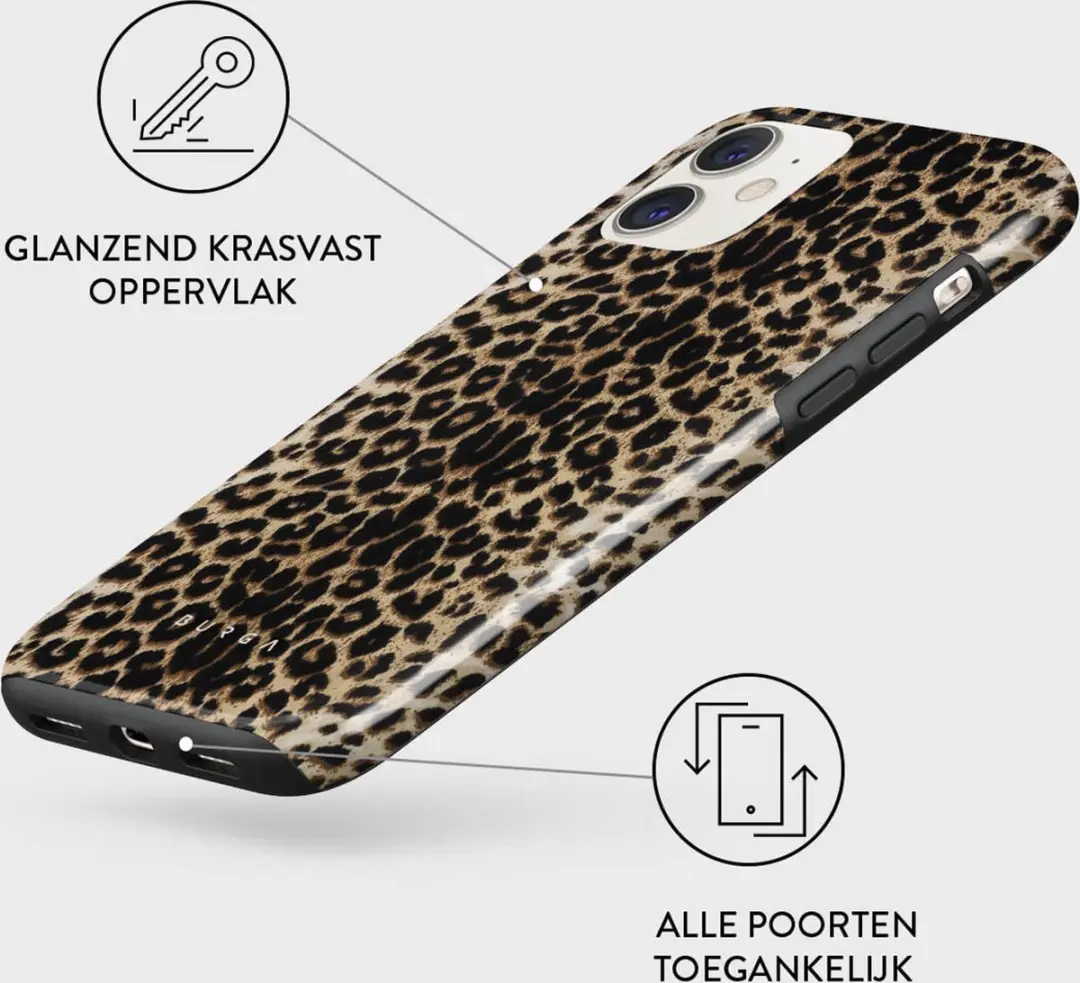 Burga Tough Case BRGTOUGHCASEIP11PY - iPhone 11 Hoesje - Meerkleurig