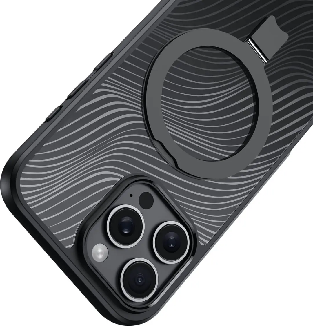Dux Ducis Aimo Series iPhone 16 Pro Max Hoesje - MagSafe - Zwart