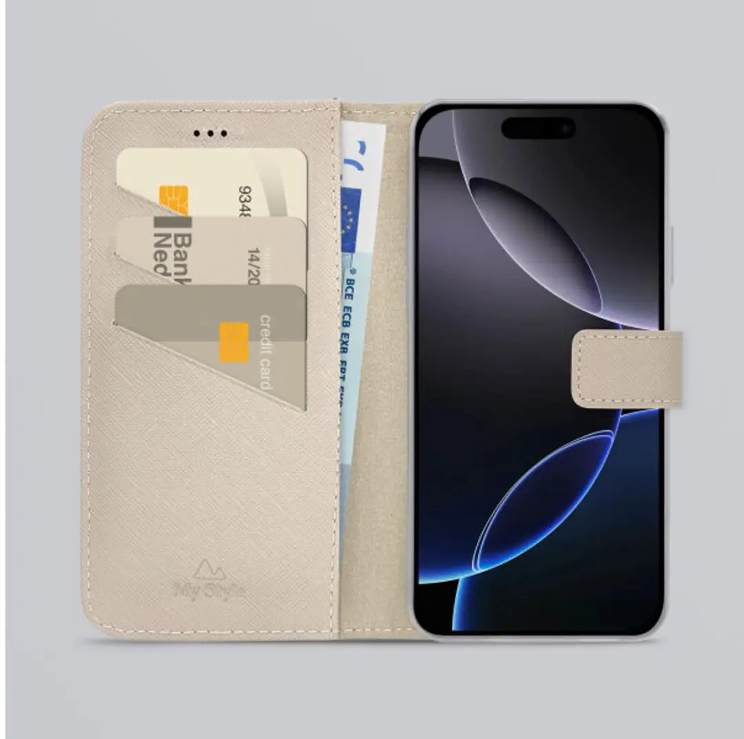 My Style MSFWLT1731 Telefoonhoesje iPhone 16 Pro - Taupe