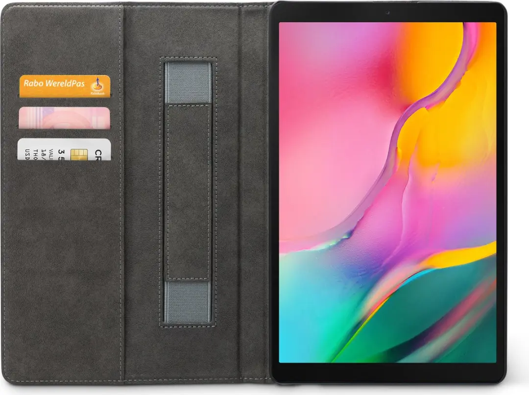 Mobilize Premium Folio Bookcase MOB-PFCB-GALTABA10119 - Samsung Galaxy Tab A 10.1 (2019) - Zwart