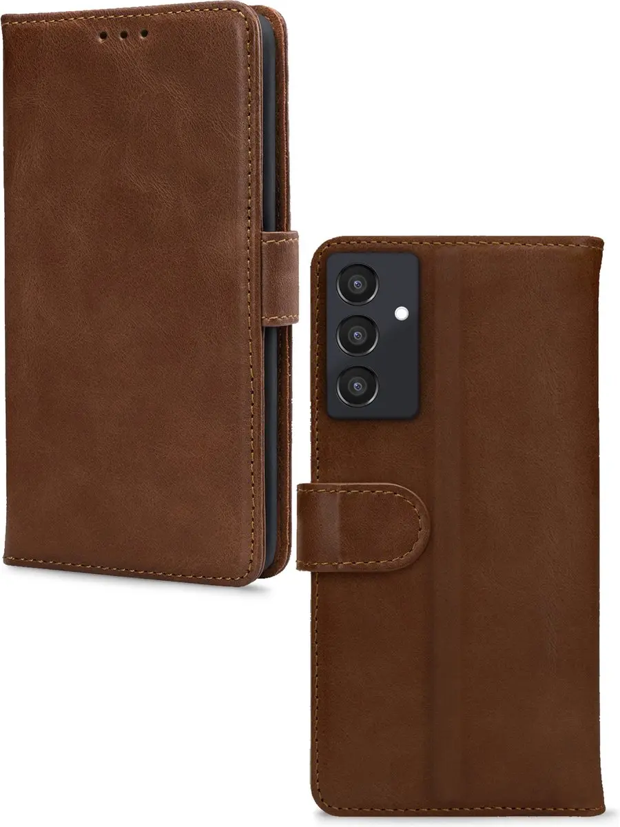 Mobilize Wallet Bookcase Telefoonhoesje Samsung Galaxy A25 - Bruin