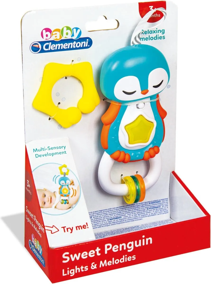 Clementoni Baby Pinguïn - Blauw