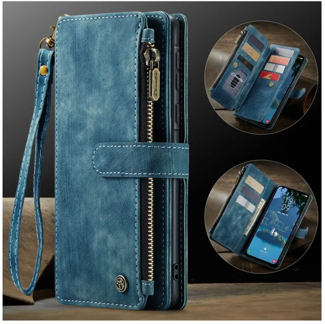 Caseme C30 Hoesje Samsung Galaxy A17 - Blauw