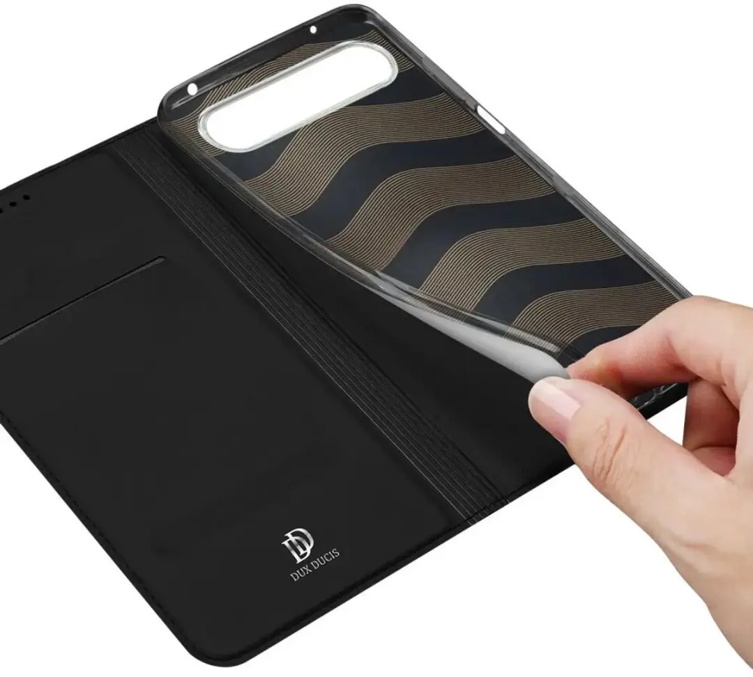 Dux Ducis Skin Pro Hoesje Sony Xperia 10 VII - Zwart