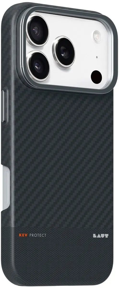 Laut KEV Protect iPhone 17 Pro Hoesje - LIP25BKEBK - Zwart