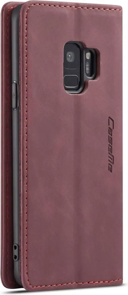 CaseMe Book Case Samsung Galaxy S9 - Bordeaux