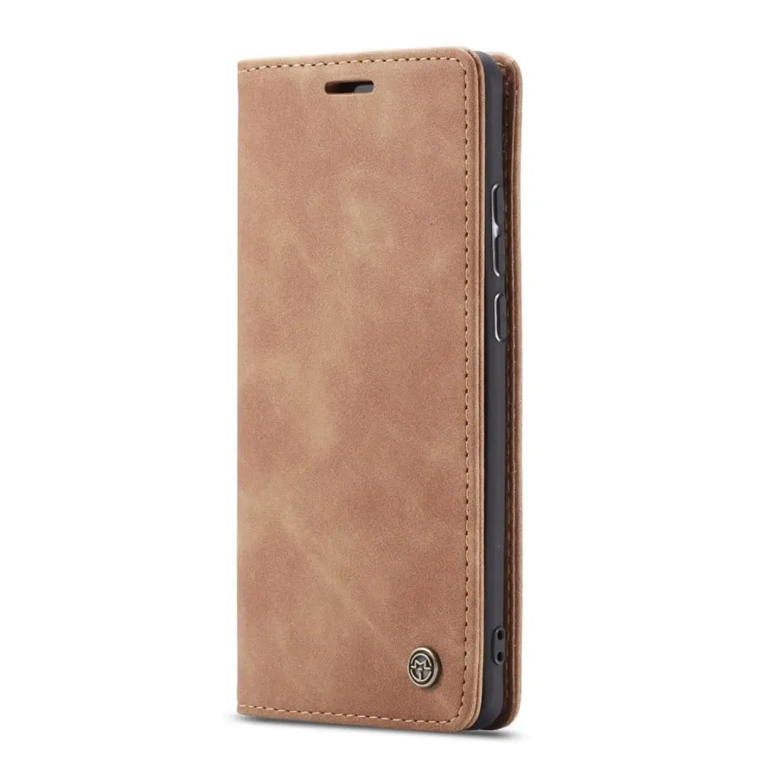 Caseme Book Case Hoesje - Huawei P Smart (2019) - 2 Pasjes - Bruin