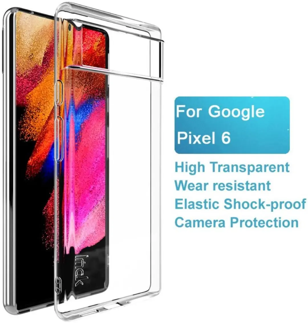 Imak UX-5 Hoesje Google Pixel 6 - Transparant - afbeelding 6 van 6