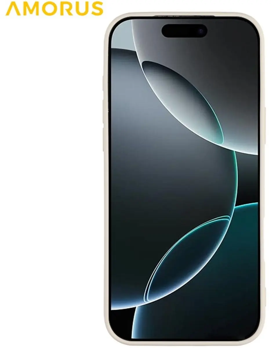 Amorus Hoesje iPhone 17 Pro - Ecru