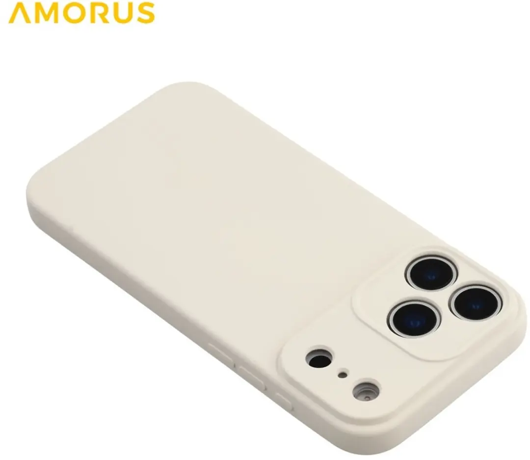 Amorus Hoesje iPhone 17 Pro - Ecru