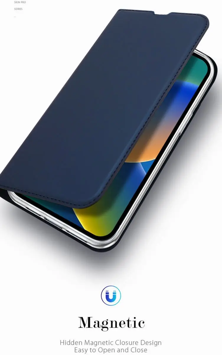 Dux Ducis Skin Pro Book Case SKINPRO2865 - iPhone 14 Plus - Zwart