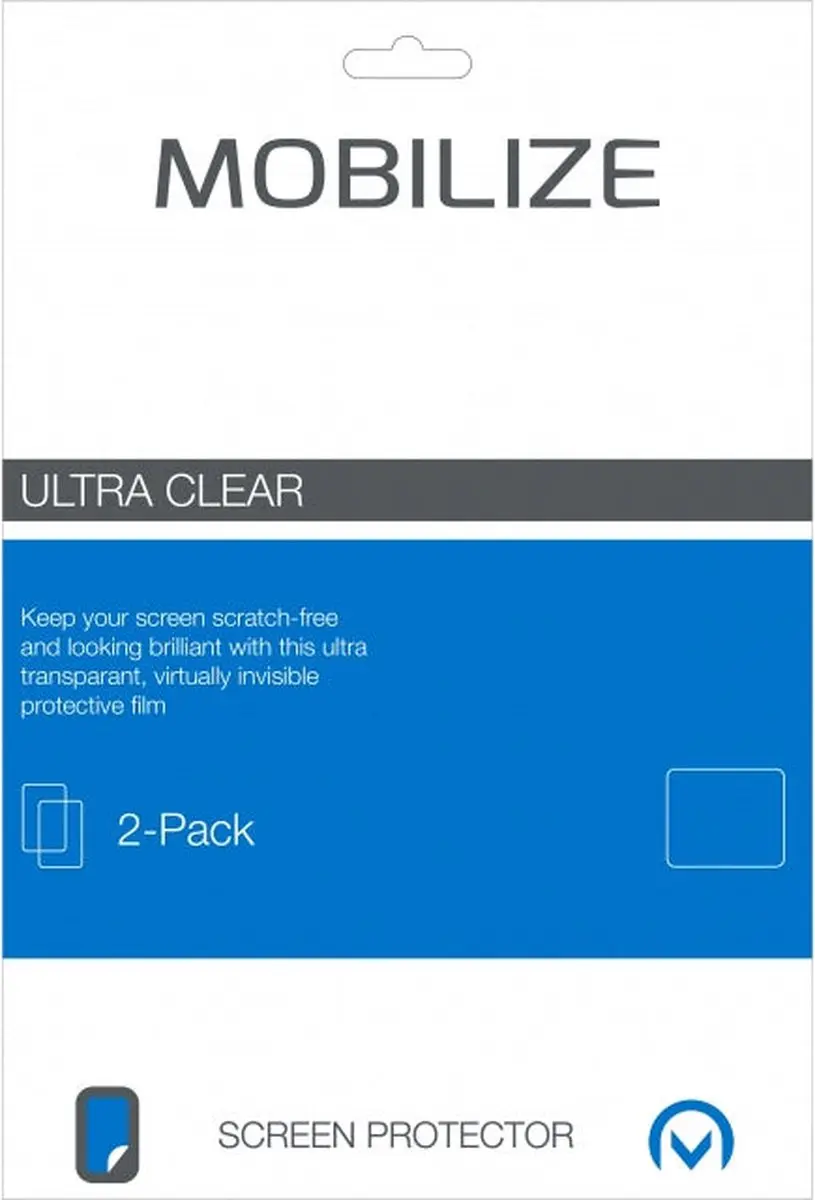 Mobilize MOB-SPC-GALTABA710420 Screenprotector - 2 Stuks - Transparant
