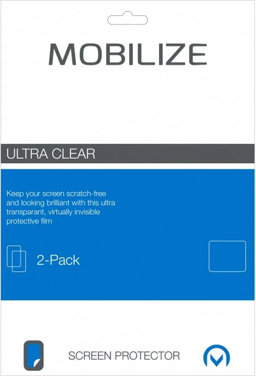 Mobilize MOB-SPC-GALTABA710420 Screenprotector - 2 Stuks - Transparant