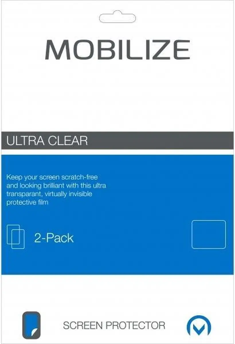 Mobilize MOB-SPC-GALTABA710420 Screenprotector - 2 Stuks - Transparant