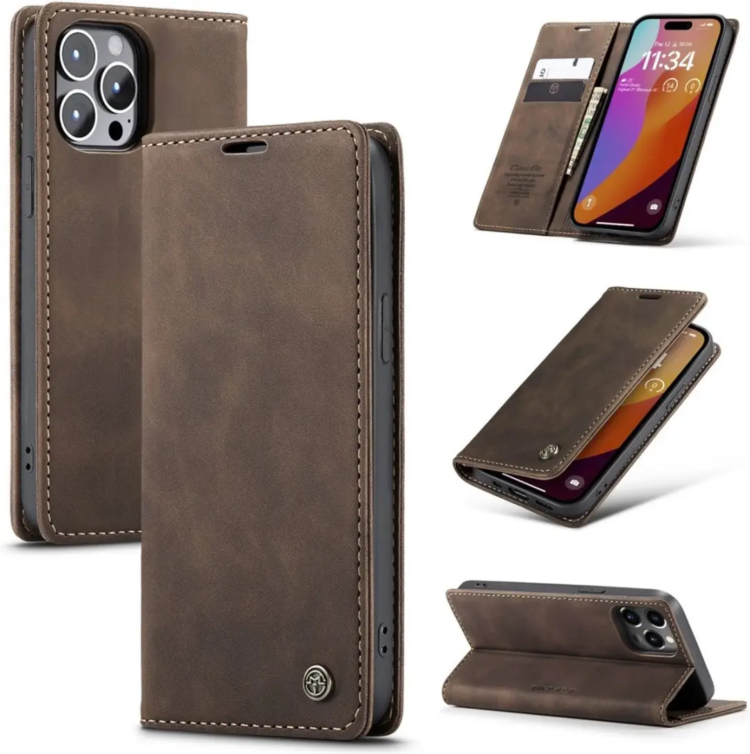Caseme 013 Book Case Hoesje iPhone 16 Pro Max