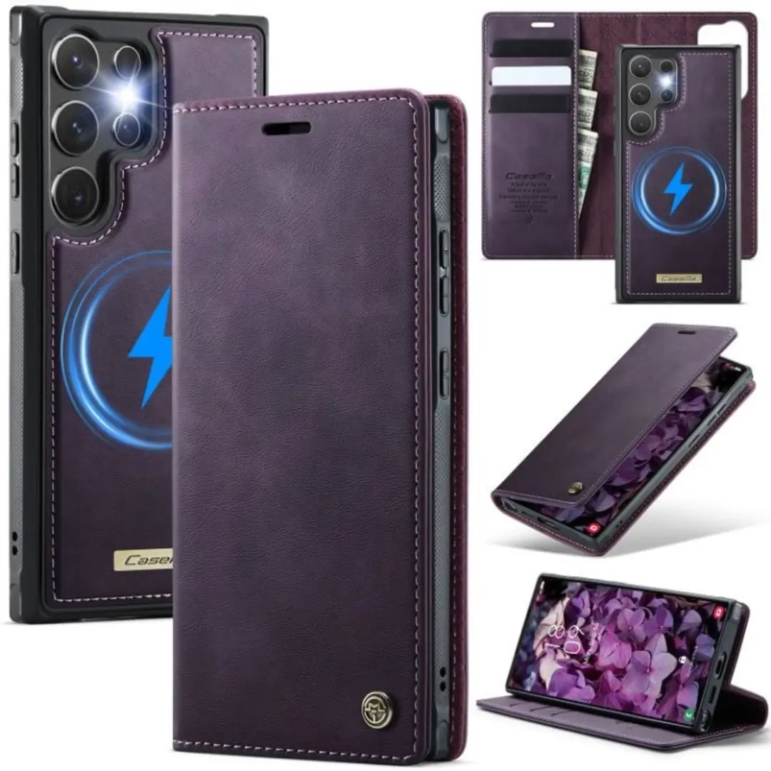 Caseme Luxe 2-in-1 Portemonneehoes Backcover Galaxy S24 Ultra