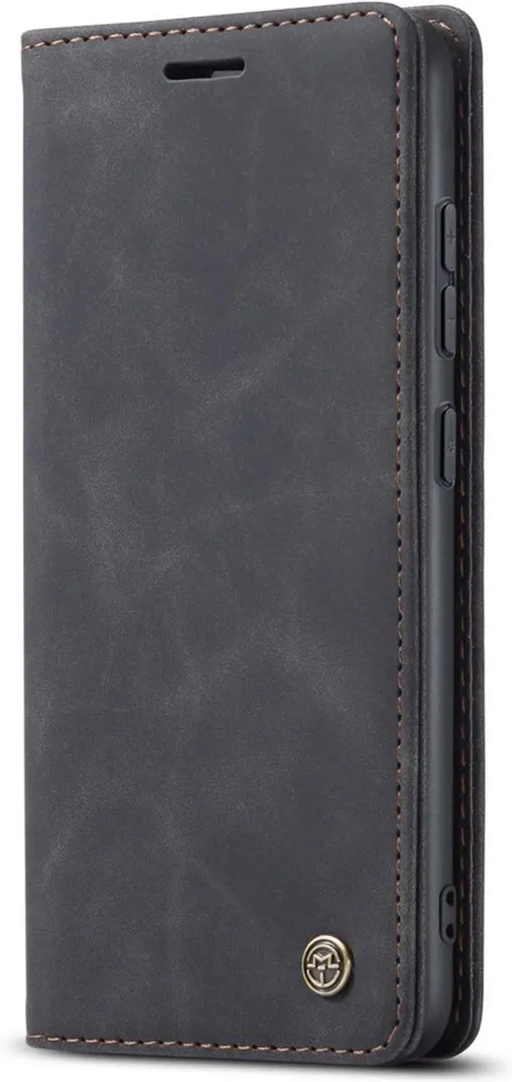 Caseme 013 Book Case Hoesje Samsung Galaxy S22 - Zwart