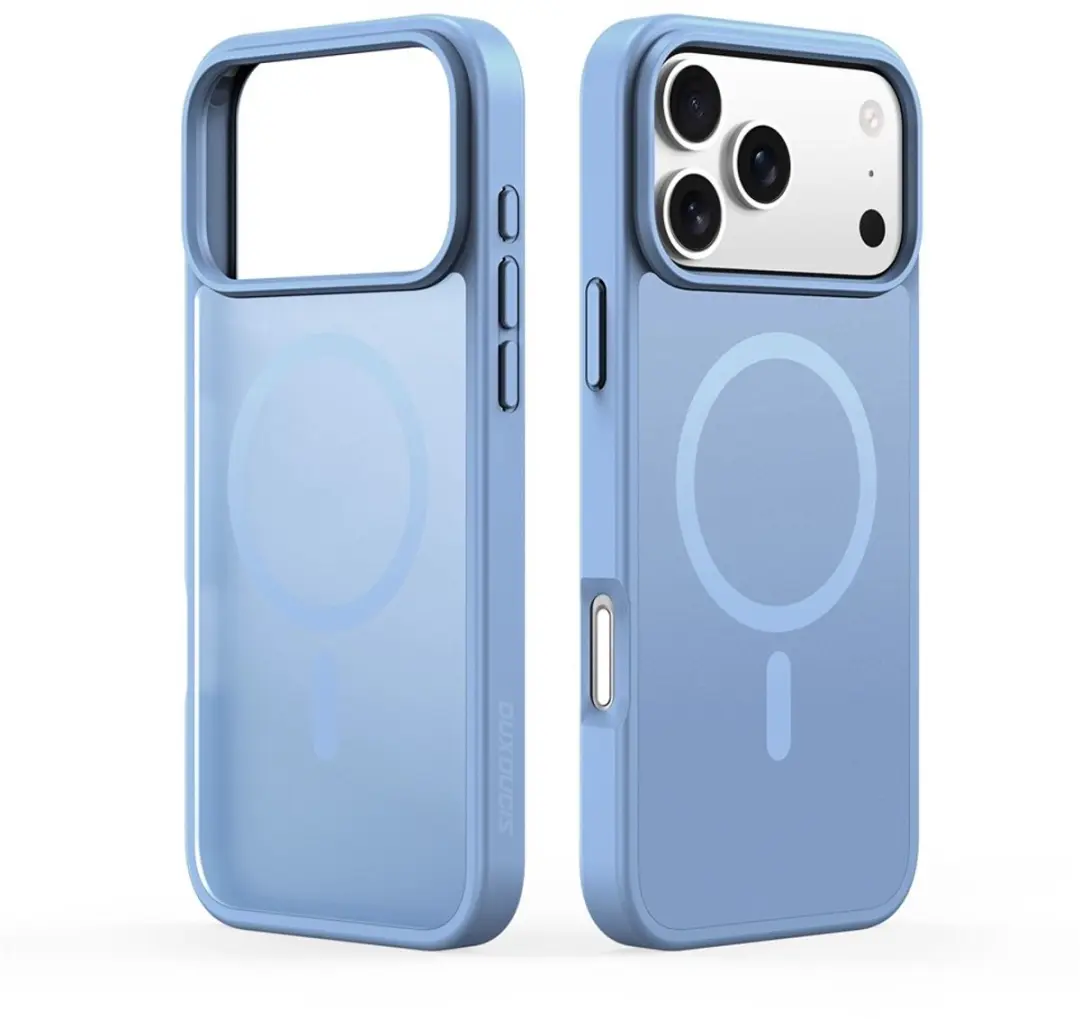 Dux Ducis Yind Series Hoesje iPhone 17 Pro - Transparant Blauw - MagSafe