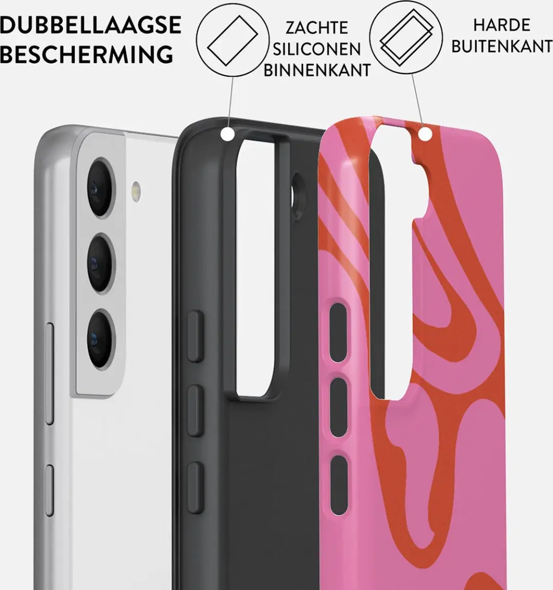 Burga Telefoonhoesje Samsung Galaxy S22 Ride the Wave - Schokbestendig