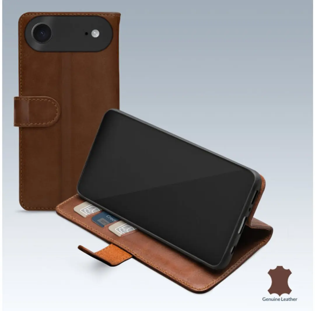 Mobilize Wallet Bookcase iPhone Air - Bruin MOB-LWBR-IPH17AIR