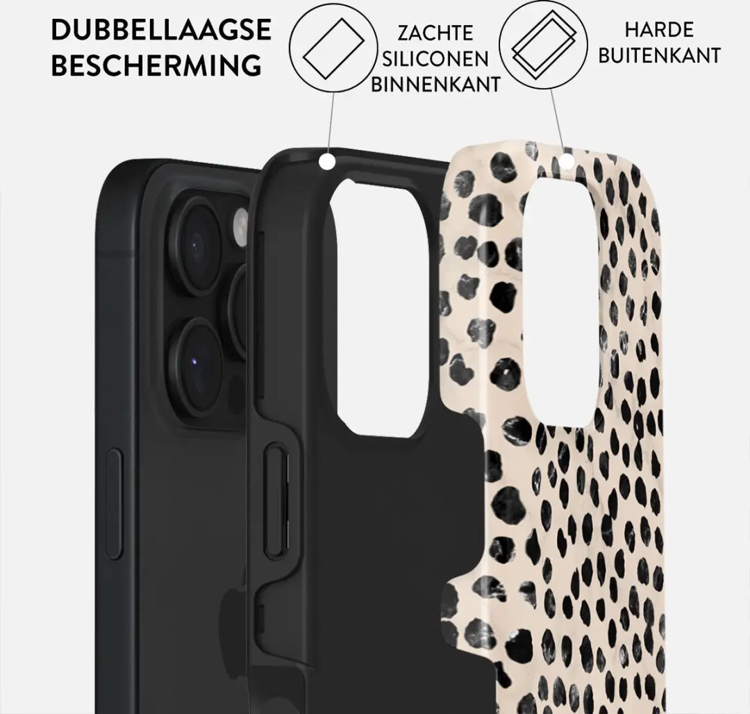 Burga Tough Case iPhone 16 Pro - Almond Latte